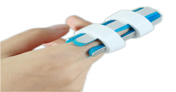 Finger Support Brace Splint (Quadruple-Piece)